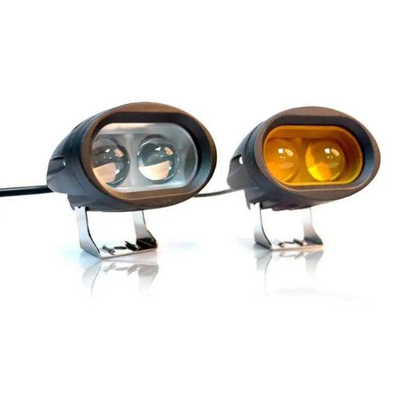 9V 32V 20W 6D Lens Car Motorcycle Off road Front Bumper Modified