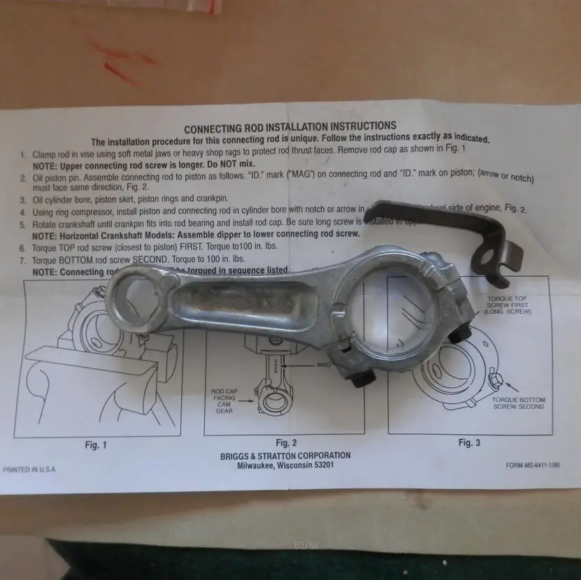 499424 CON ROD BRIGGS 3