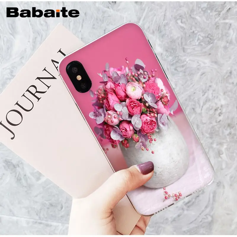 Elegant Pink Purple Peony