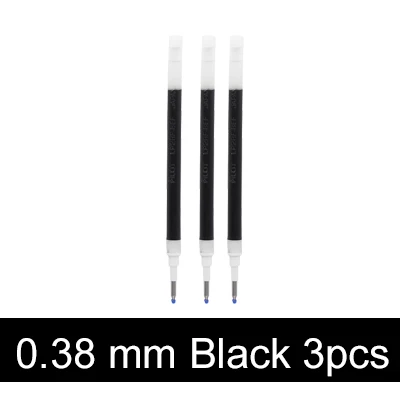 LifeMaster ручка Pilot Juice гелевая ручка повторная заливка для ручка Pilot Juice 0,38 мм/0,5 мм черный/синий/красный большой объем письменные принадлежности LP2RF-8EF - Цвет: 038 Black 3pcs