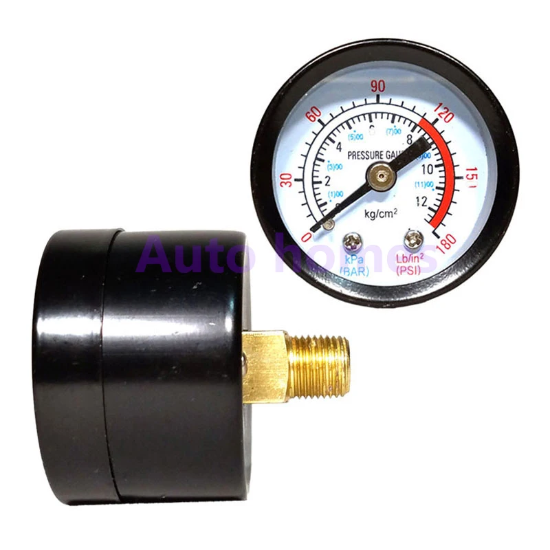 

2.5P 3P5P small air compressor parts table 40mm 50mm pressure guage iron shell