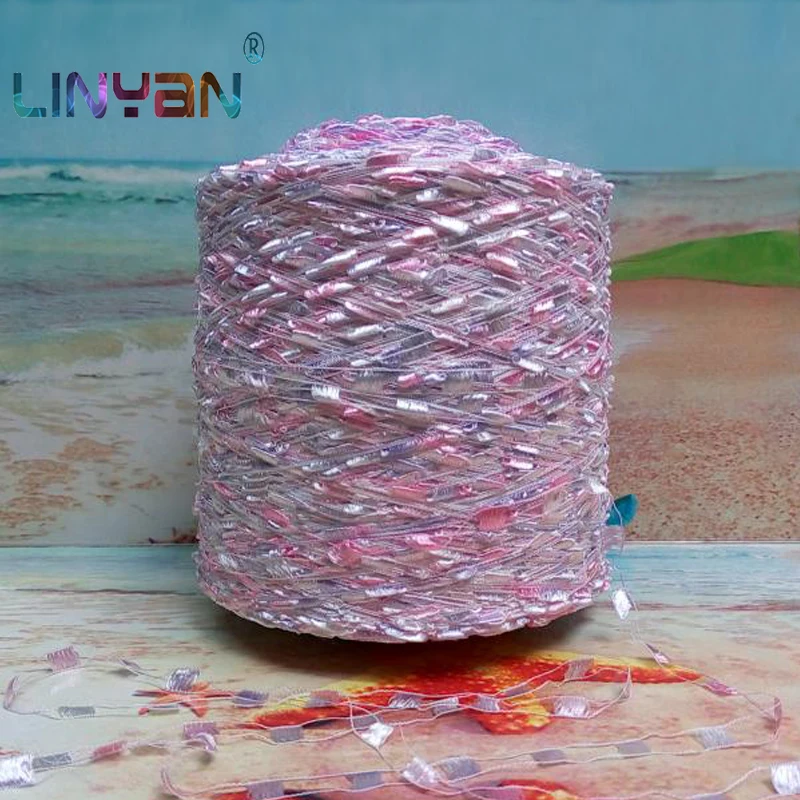 

200g Gradient color fishing net thread thread Scarf cap handwork knit line yarn for knitting crochet hook yarn for crochet ZL4