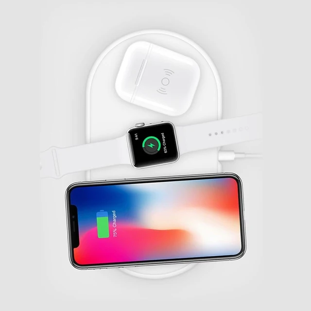 Wireless charging Boxes Wireless Charger Case Receiver Cover For Apple