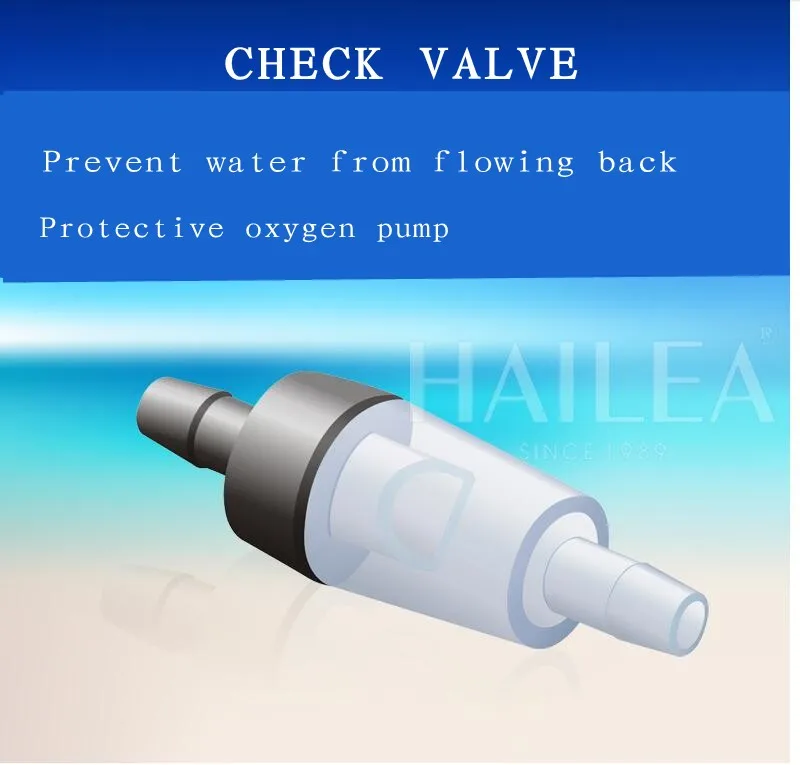 Hailea Special Check Valve For Aquarium Air Pump Nonreturn Valve Of