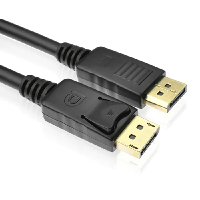 1.8m 3m High Quality Latch Type Display Port DP 1.2 Cable Male to