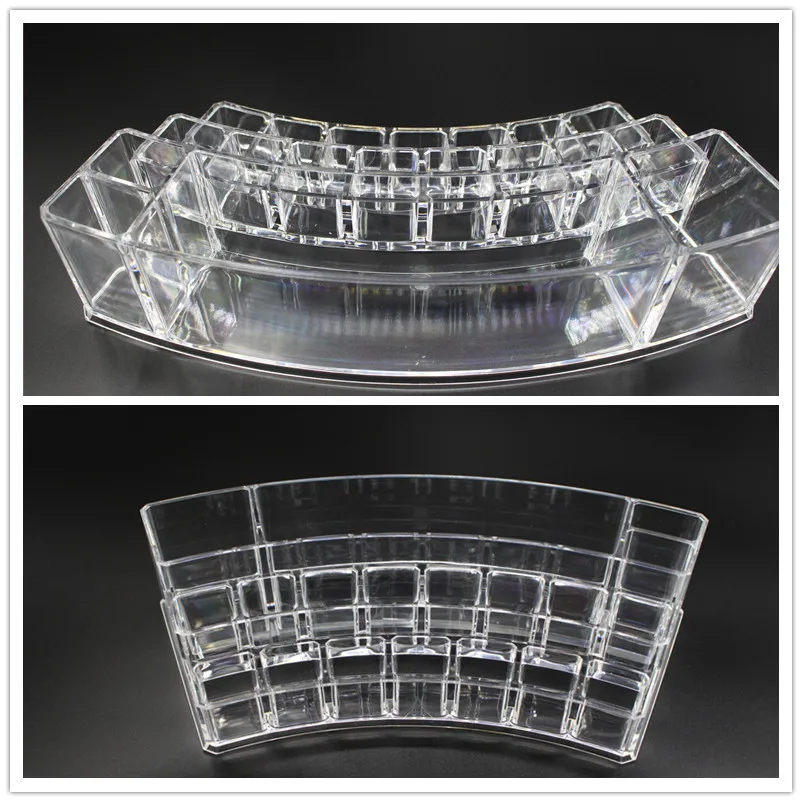 Large Size Brush Holder Acrylic Storage Box Makeup Organizer Cosmetics Box Crystal Lipstick Organizer (4)