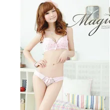 Бюстгальтер для девочек, бюстгальтер, бюстгальтер, три груди, тонкий бюстгальтер, комплект