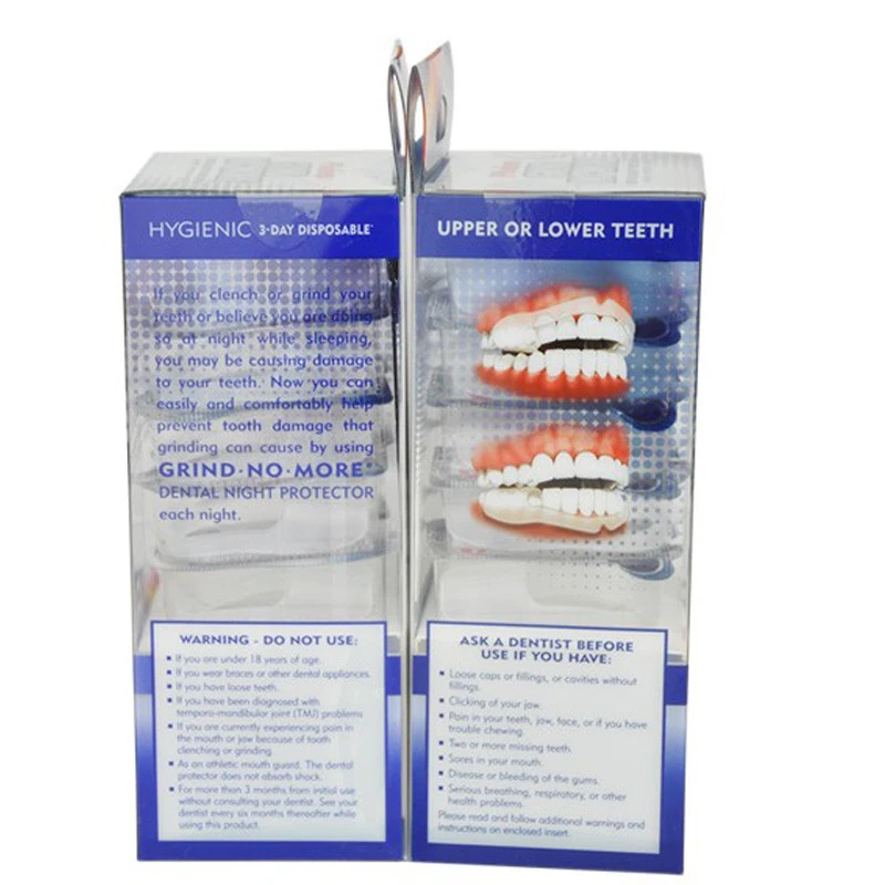 Взрослые зубные молярные брекеты невидимые Occlusal Pad спальный анти-износ зубные брекеты Измельчить зубы сна храп помощник