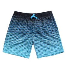 Летние мужские пляжные шорты в клетку, брендовые пляжные шорты на бретелях, бермуды Masculina, Азиатский размер S-XXL