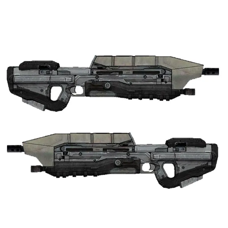 

Papercraft 82cm Halo War Human MA5D Rifle Paper Model Manual DIY Can Not Be Launched Boy Gift Diy Toys
