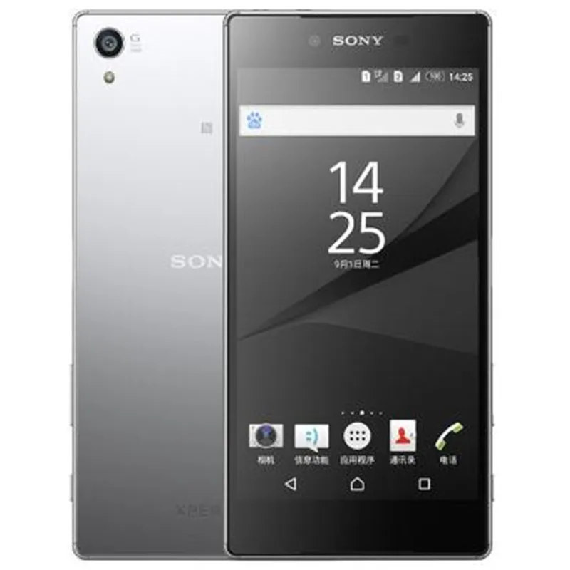 Разблокированный мобильный телефон sony Z5 Premium с двумя sim-картами E6883 Z5P 4G LTE 5," с отпечатком пальца Android, ОЗУ 3 Гб ПЗУ 32 ГБ, мобильный телефон