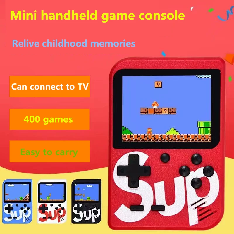 Ретро портативные мини карманные ручные игровые игрушки 400 классические игры