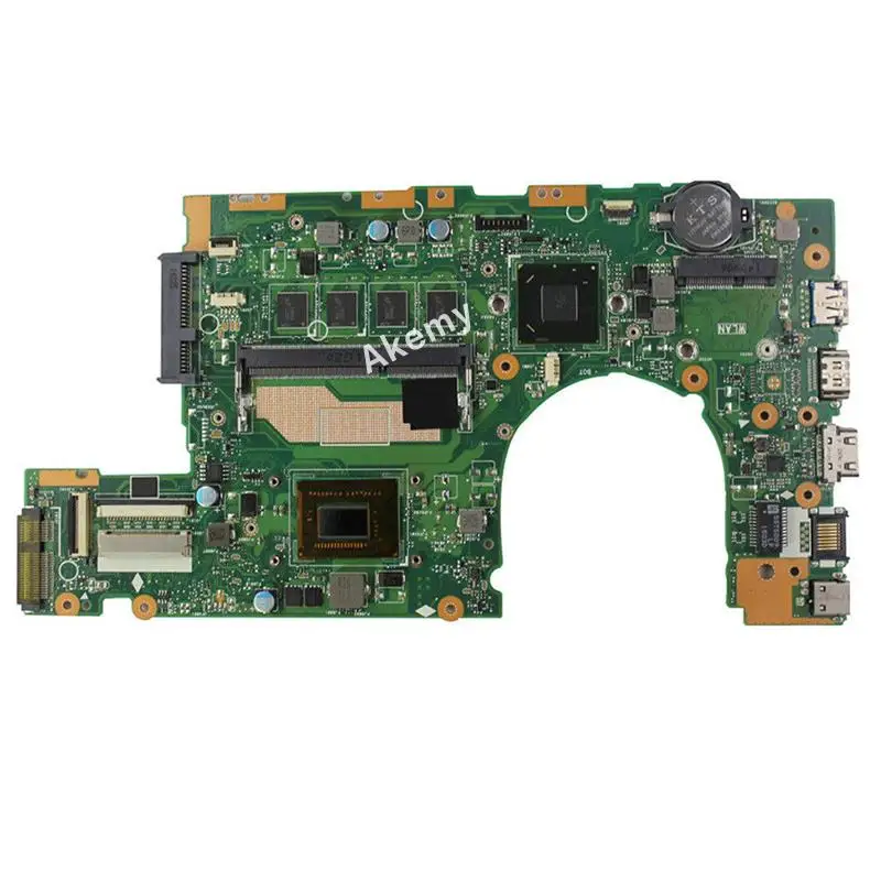 AK with 4G RAM 2117 CPU S300CA Laptop motherboard for ASUS VivoBook S300CA S300C S300 Test original mainboard