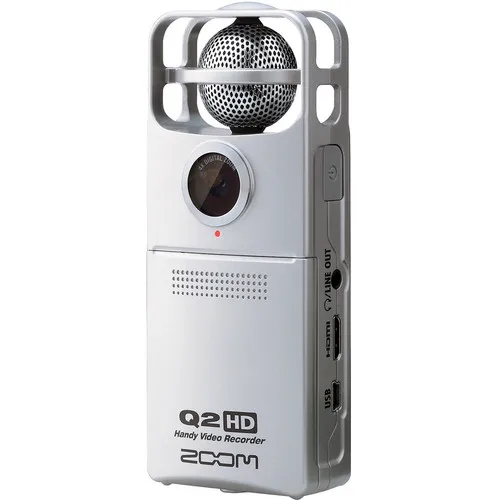 ZOOM Q2HD 1080P HD Цифровая видеокамера рекордер Профессиональный диктофон mp3 SLR микро