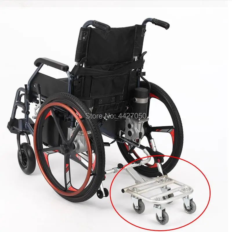 

Free Shipping Electric Wheelchair Manned Pedal Shopping Trailer