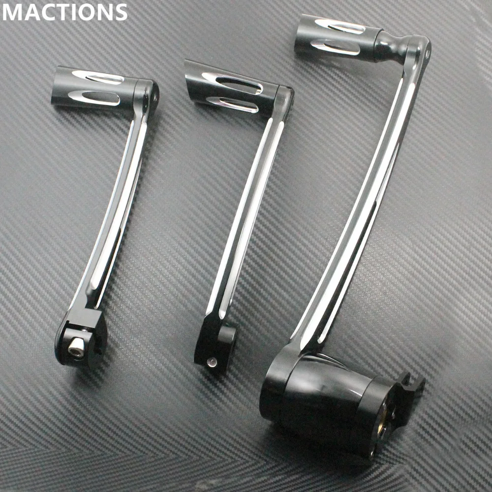 Deep Brake Arm Kit Shift Lever Shifter Pegs For Harley Touring Street Electra Glide Road King