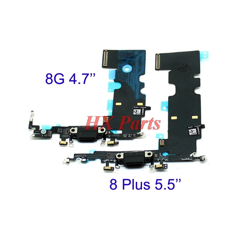USB Charging Port Flex Cable For iPhone 8, 8 Plus USB Charger Dock Connector Flex Cable