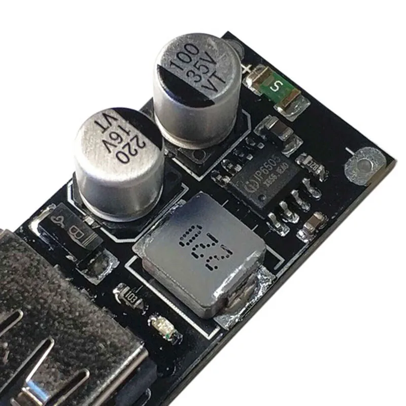 

Direct Current Step Down Module 12V 24V to QC3.0 Fast Quick Charging Board