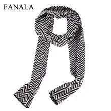 Теплый вязаный шарф унисекс в полоску для мальчиков и девочек, размер 65, 7 дюймов, 12 см, для мальчиков и девочек, 165 см, для детей, для девочек 4, 0 дюймов, осень