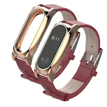 CARPRIE сменный ремешок для наручных часов новые модные кожаные смарт-наручные часы ремешок для Xiaomi Miband 2 Прямая Feb 5