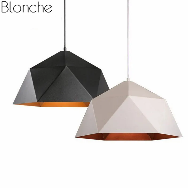 Modern Loft Pendant Lights Industrial Decor Hanging Lamp for Kitchen Living Room Led Pendant Lamp B - 32939602729