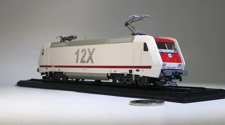 

Special offer is rare 1:87 12X (1994) Simulation of Static Finished Train Model Tram Model Collection