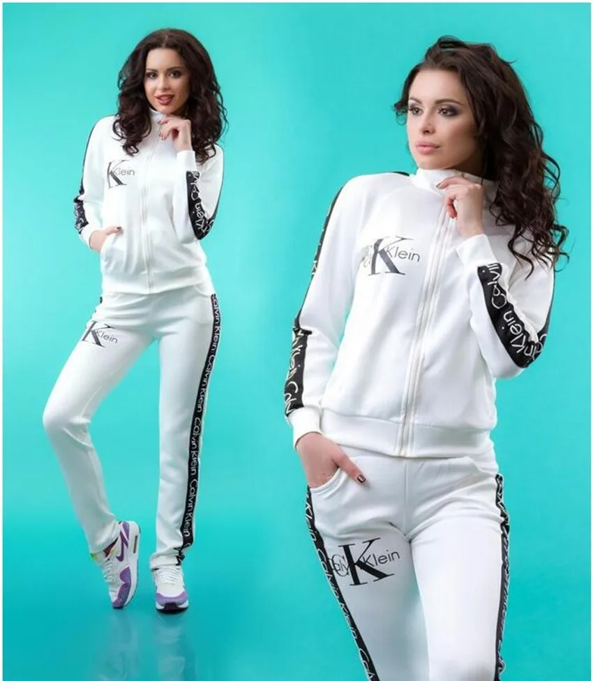calvin klein tracksuit set womens