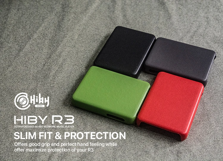 PU Leather Plastic Case for HiBy R3 Bluetooth MP3 Player High