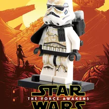 Haogaole100pcs Звездные войны пустынный Штурмовик клон Solider с оружием строительный блок детские игрушки, строительные блоки