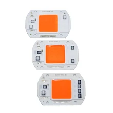 AC220V 110 В COB LED чип Фито лампа полный спектр 50 Вт 30 Вт 20 Вт LED диод для выращивания растений фитолампия для саженцев в помещении