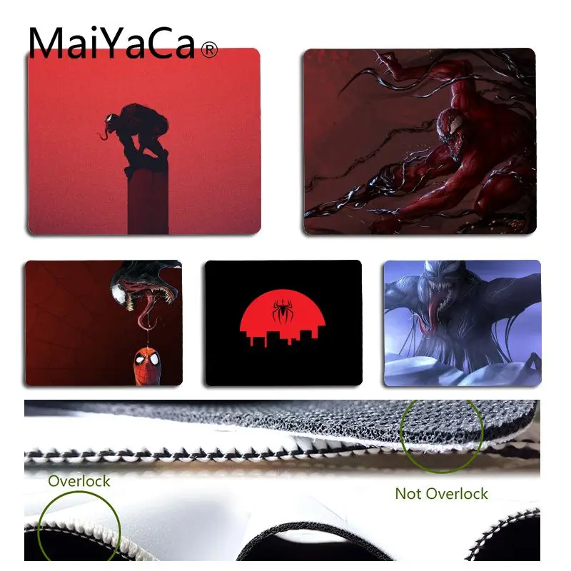 

MaiYaCa venom marvel Durable Rubber Mouse Mat Pad Size for 18x22cm 25x29cm Small Mousepad