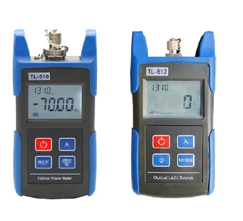 

-50~+26dB TL510C Optical Power Meter + TL512 1310/1550nm Optical Light Source FTTH Optical Multimeter