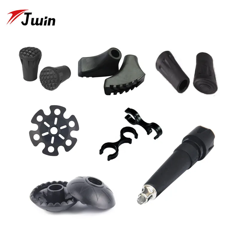 

Alpenstock Trekking Pole Accessories Parts Replacement Rubber Tips Snowflake Snow Tray Mud Tray For Walking Sticks Accessories