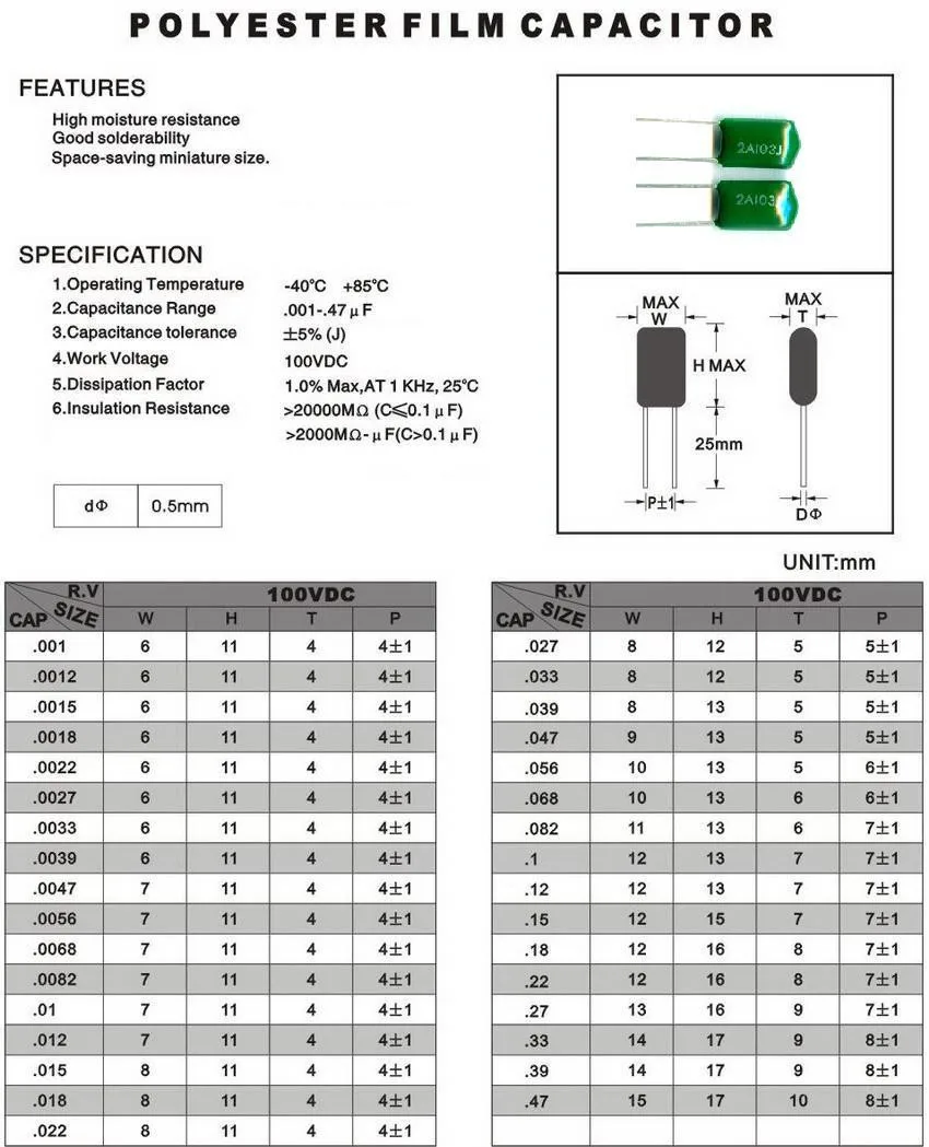 capacitor assortment kit