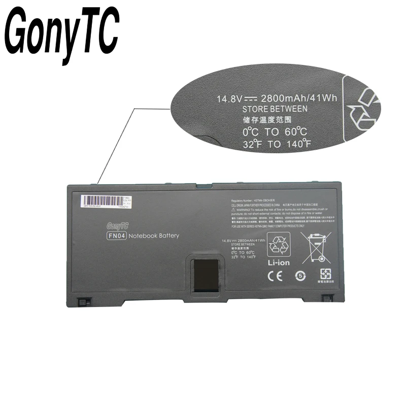 41Wh 14 8 V подлинный FN04 Аккумулятор для ноутбука HP ProBook 5330M HSTNN DB0H QK648AA FN04041 QG644PA 635146 001