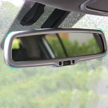

For KIA Sportage 4 QL KX5 2016 2017 ABS Matte car front Interior View Mirror strip Cover Trim auto accessories car styling 1pcs