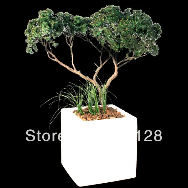 

16 colors change plastic planter V V-E005