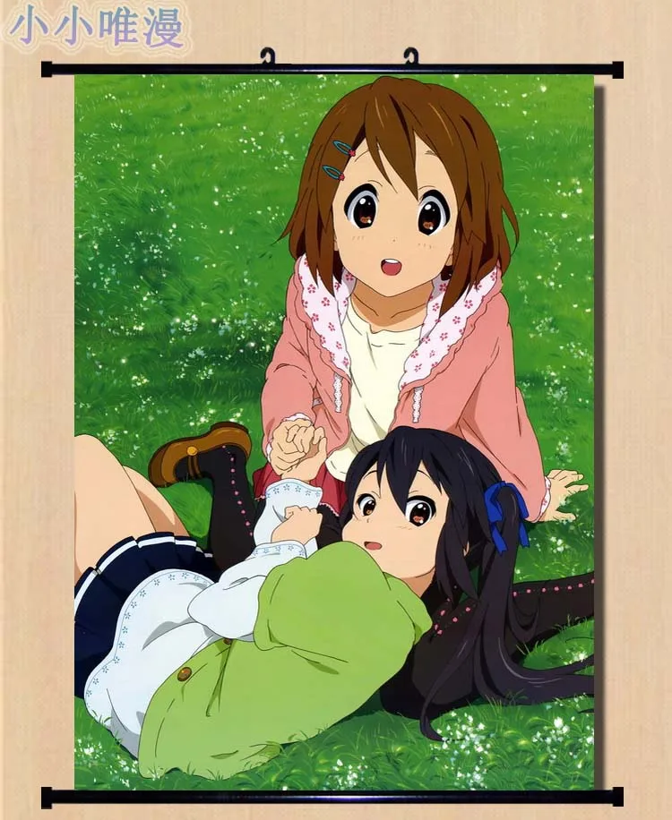 K ON японского аниме! Адзуса Накано & Manabe Nodoka Hirasawa Ui Okuda Nao домашний Декор стены