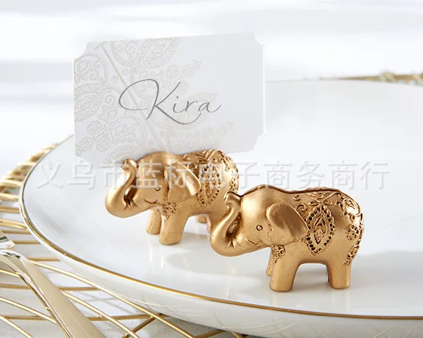 200pcs-Golden-Gold-Lucky-Elephant-Place-Card-Holder-Holders-Name-Number-Table-Place-Wedding-Favor-Gift (1)