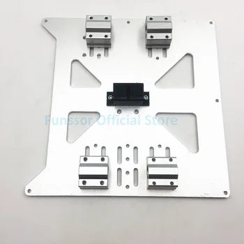 

All Metal Y Carriage Plate V3 for DIY Wanhao Duplicator i3 and Monoprice Maker Select 140mm Y Rod Distance Fast Ship