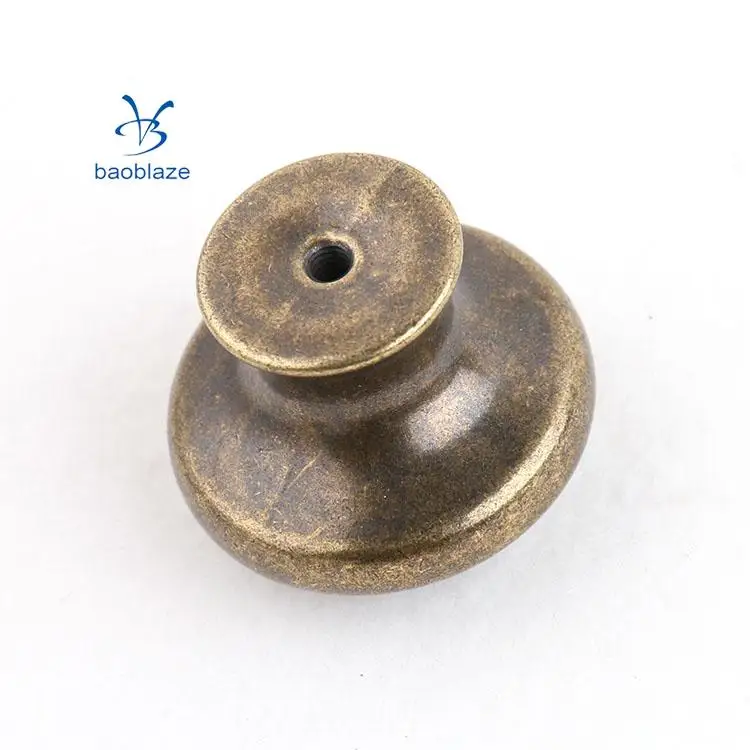 2 Pieces Vintage Retro Cabinet Door Cupboard Bin Handle Pulls Knob Furniture Hardware - Numbers Pattern