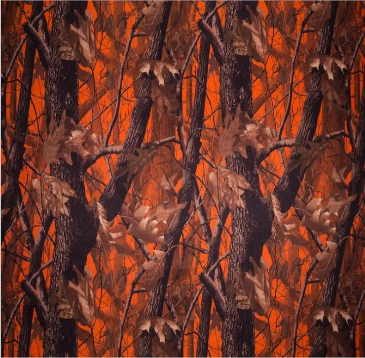orange Camo Vest