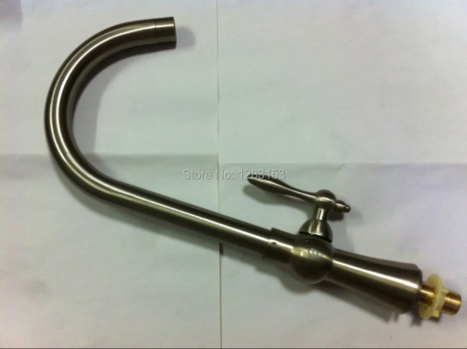 high quality sink kitchen tap kitchen faucet single hole 1 2inch single hand brushed basin water