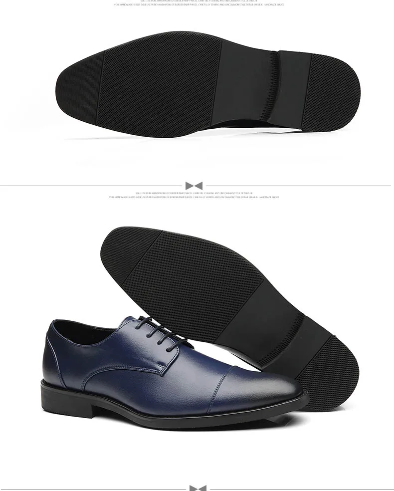 Misalwa/Мужская обувь; большие размеры 37-48; черные модельные туфли с кружевом; Кожаные Классические мужские свадебные офисные туфли для мальчиков;