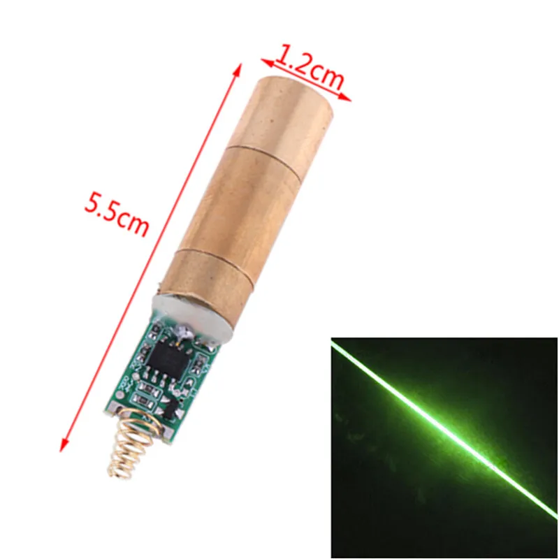 3D сканер 532nm 30 ~ 50 мВт зеленый лазерный модуль лазерный диодный свет