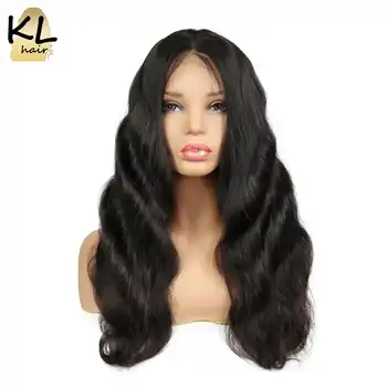 250% Density Body Wave Lace Front Human Hair Wigs For Black Women Natural Color Brazilian Remy Hair Wig With Baby Hair KL Hair