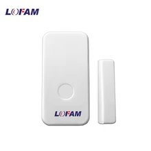 LOFAM 433 МГц беспроводной магнитный датчик двери детектор окна для дома Беспроводная сигнализация