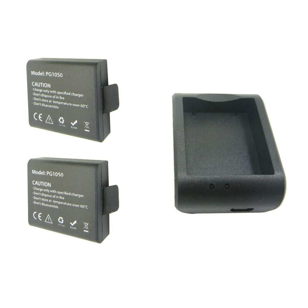 Wholesale For EKen Battery 1050 mAh H9 H9R H8 H8R 4K Action camera 2 Batteries 1 Charger for Eken 4K SJCAM SJ4000 Sports Action camera Buy Cheap For EKen Battery 1050 mAh H9 H9R H8 H8R 4K Action camera 2 Batteries 1 Charger for Eken 4K SJCAM SJ4000 Sports Action camera