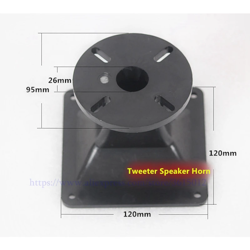 2 шт. 120*120 ВЧ динамик рупорный высокочастотные аксессуары для сабвуфера НЧ-динамик домашний кинотеатр Профессиональное аудио MT120 DJ