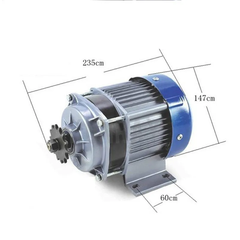 Электрический велосипед мотор для 48В 60В 750 Вт бесщёточным двигателем Применение для электрических трехколесных велосипедов мотоциклов Conversion Kit BM1418ZXF